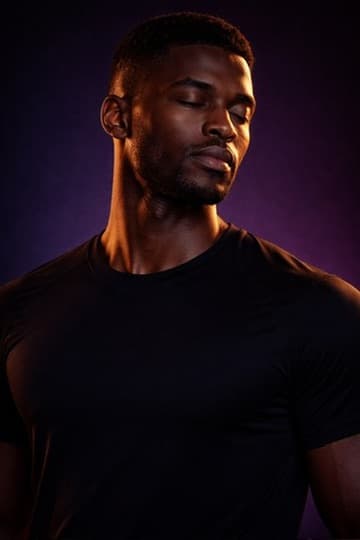 Person in focused, calm state